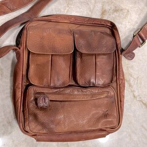 Frye Leather Vintage satchel crossbody handbag purse